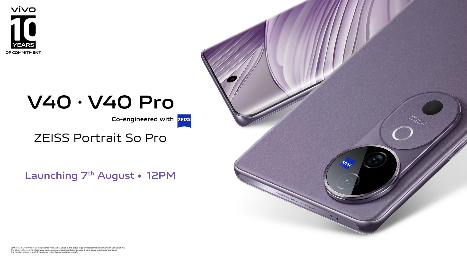 vivo v40 series launch in 7th August